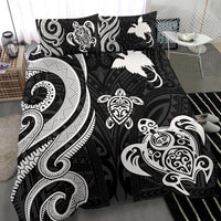 Papua New Guinea Bedding Set - White Tentacle Turtle - Polynesian Pride