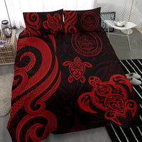Palau Bedding Set - Red Tentacle Turtle - Polynesian Pride
