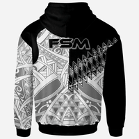 Federated States of Micronesia Hoodie Symmetry Style - Polynesian Pride