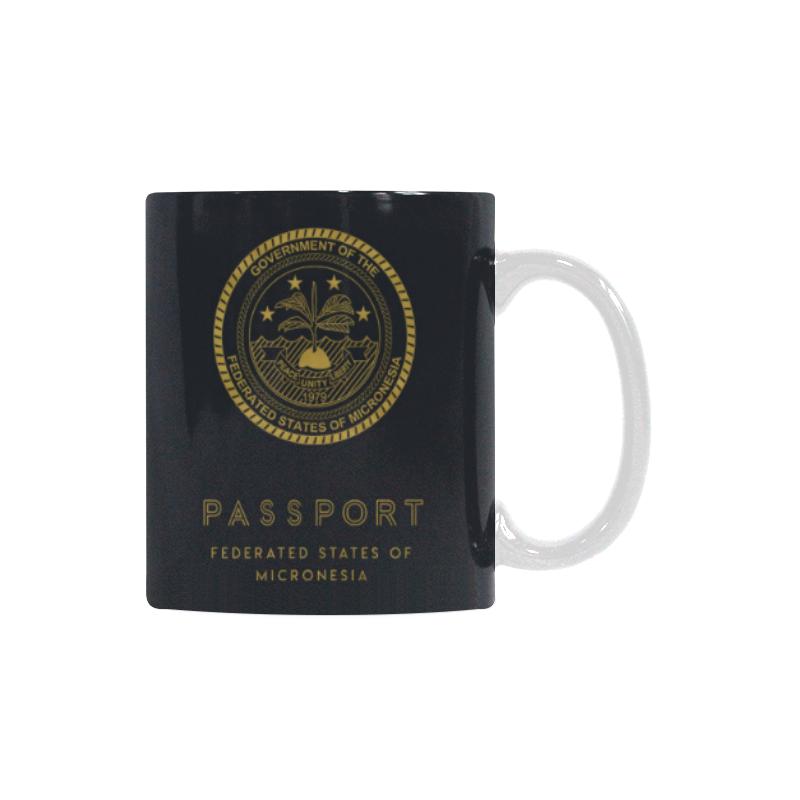Federated States Of Micronesia Passport White Mug - Polynesian Pride