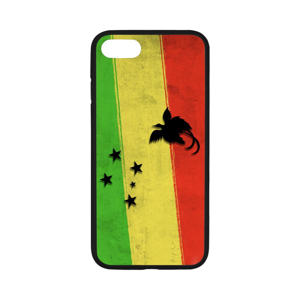 Papua New Guinea Reggae Phone Case One Size iPhone 8 (4.7") Reggae - Polynesian Pride
