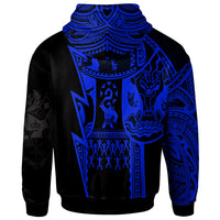 Polynesian Tonga Hoodie Maui Moana Tattoo with Seal Tonga - Polynesian Pride