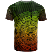 American Samoa Polynesian T Shirt Polynesian Circle (Reggae) - Polynesian Pride
