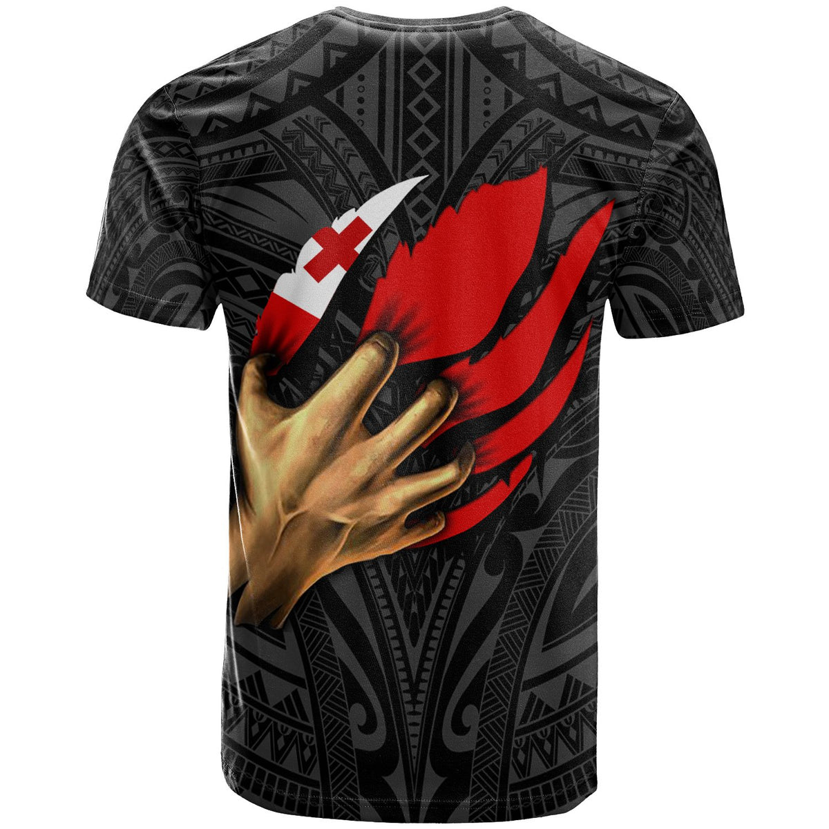 Tonga T Shirt Tonga In Me (Black) - Polynesian Pride