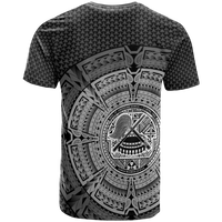 American Samoa Polynesian T Shirt Polynesian Circle (White) - Polynesian Pride