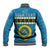 (Custom Personalised) Sanma Province Baseball Jacket Vanuatu Pig Tusk Polynesian Flag Style LT14 - Polynesian Pride