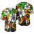 (Custom Personalised) Vanuatu Baseball Jersey Polynesia Tie Dye Hibiscus Flowers Ver.02 LT13 Art - Polynesian Pride