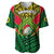 (Custom Personalised) Vanuatu Rugby Baseball Jersey Coat Of Arms Polynesian Pattern LT14 - Polynesian Pride