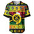 Vanuatu Christmas Baseball Jersey Pig Tusk Polynesian Joyeux Noel Flag Art LT14 Reggae - Polynesian Pride
