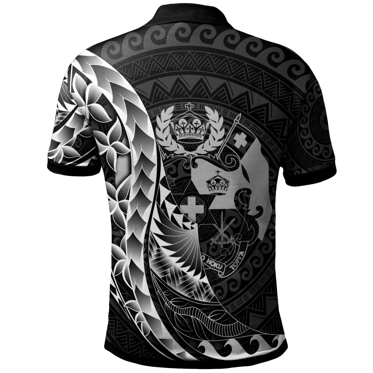 Tonga Polo Shirt Polynesian Pattern Style - Polynesian Pride