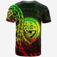 Federated States of Micronesia T Shirt Polynesian Pattern Style Raggae Color - Polynesian Pride