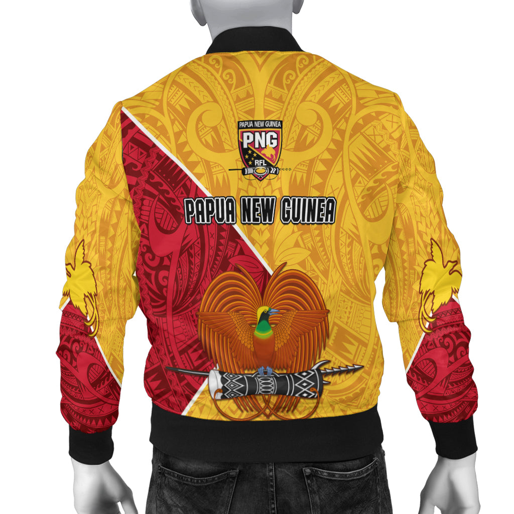 The Kumuls PNG Bomber Jacket Papua New Guinea Polynesian Dynamic Style LT14 - Polynesian Pride