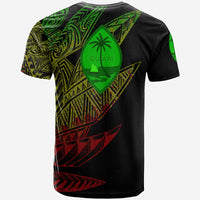 Guam T Shirt Legends Are Born In Reggae Color - Polynesian Pride