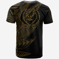 Pohnpei State T Shirt Legends Are Born In Gold Color - Polynesian Pride