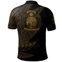 Nauru Polo Shirt Legends Are Born In Gold Color - Polynesian Pride