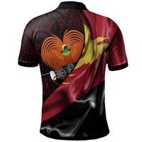 Papua New Guinea Polo Shirt Mendi PNG Flag Of Silk Style - Polynesian Pride