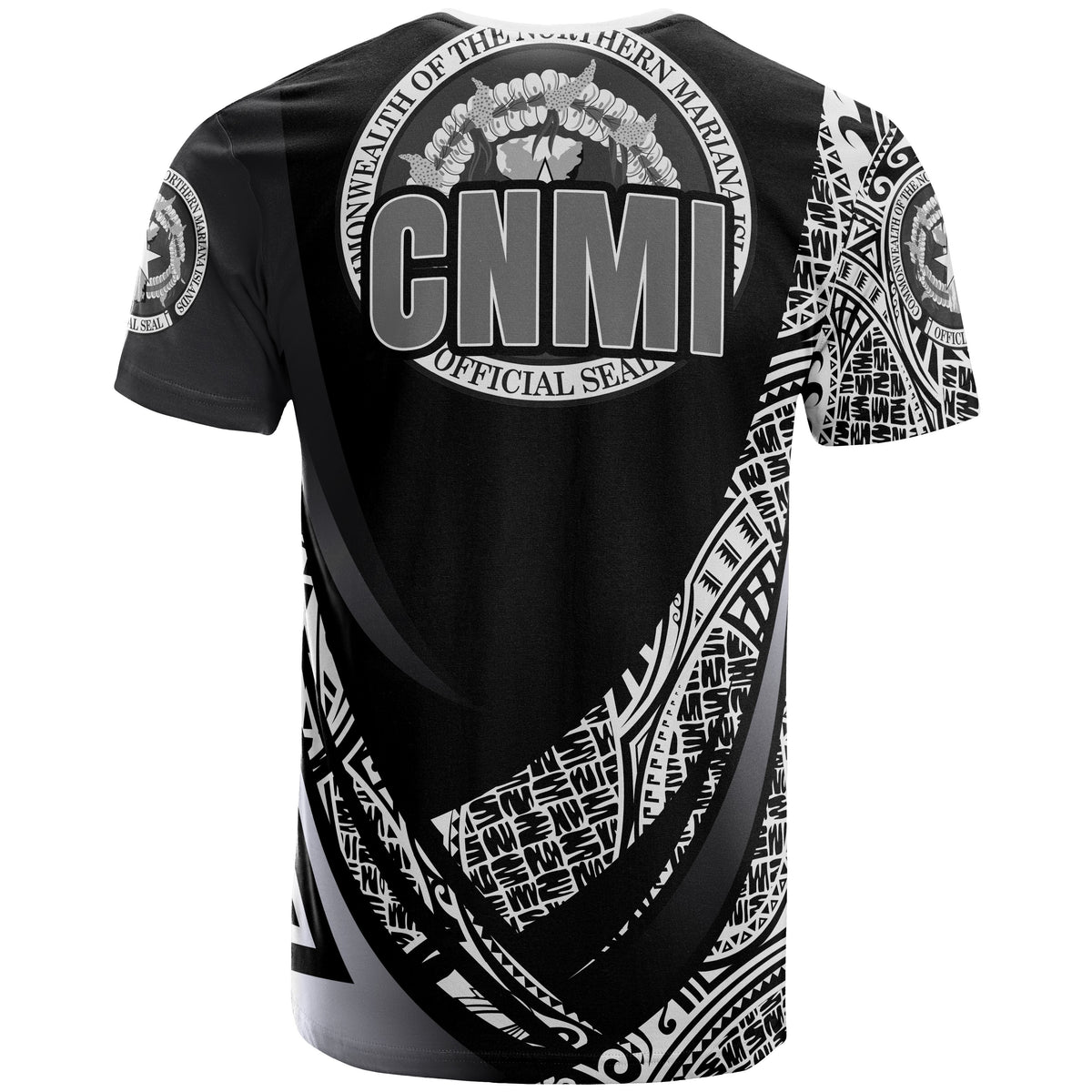 Northern Mariana Islands T Shirt Polynesian Patterns Sport Style - Polynesian Pride