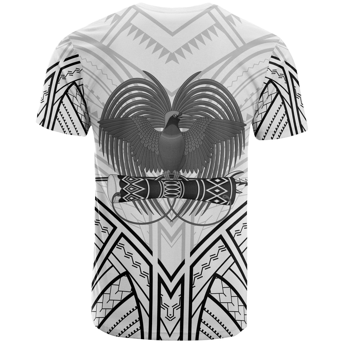 Papua New Guinea T Shirt Papua New Guinea Seal Tribal Patterns - Polynesian Pride