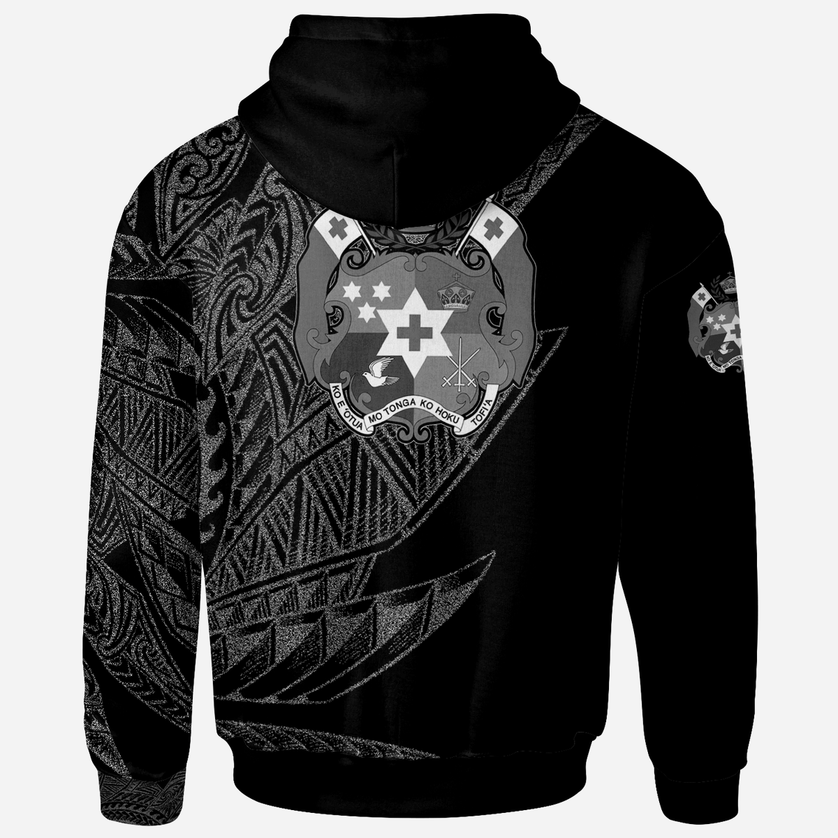 Tonga Hoodie Legends Are Born In White Color - Polynesian Pride