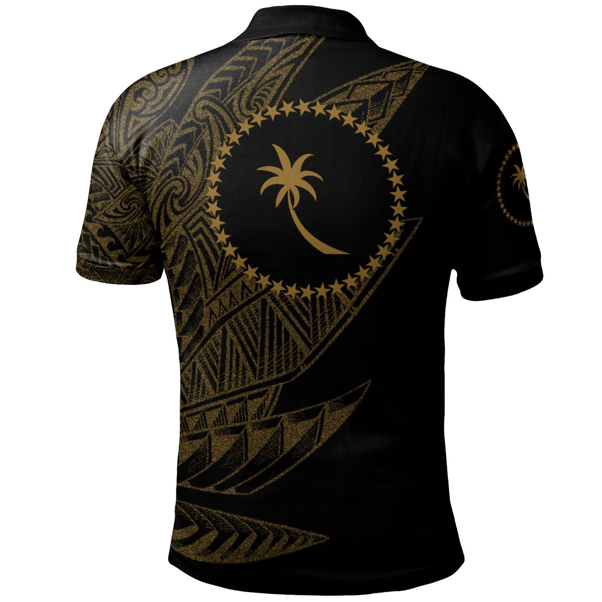 Chuuk State T Shirt Legends Are Born In Gold Color - Polynesian Pride