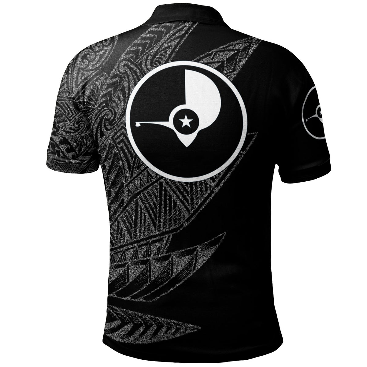 Yap State Polo Shirt Legends Are Born In White Color - Polynesian Pride