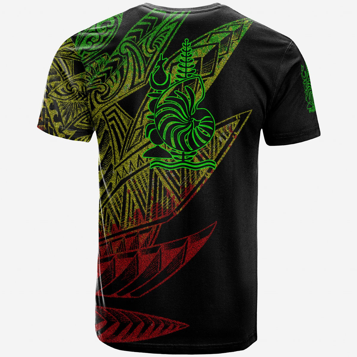 New Caledonia Islands T Shirt Legends Are Born In Reggae Color - Polynesian Pride
