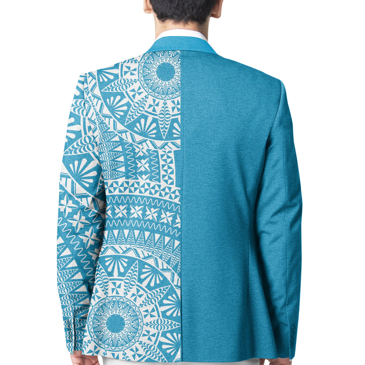 Lavengamalie Tonga College Blazer Tongan Ngatu Pattern LT14 - Polynesian Pride