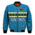 (Custom Personalised) Sanma Province Bomber Jacket Vanuatu Pig Tusk Polynesian Flag Style LT14 - Polynesian Pride