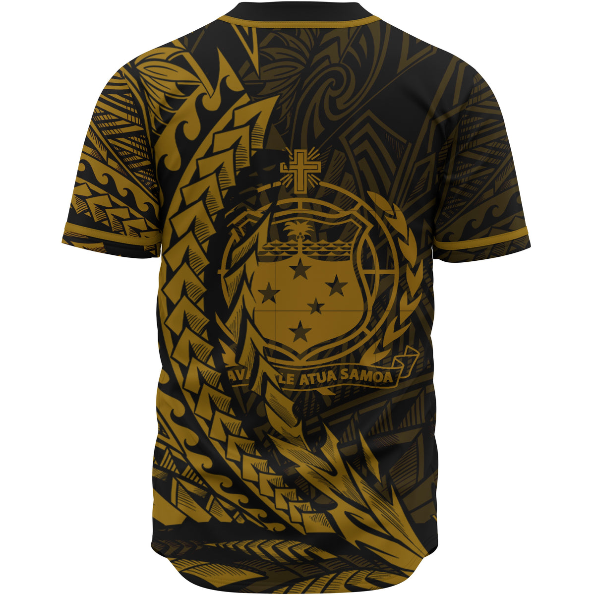 Samoa Baseball Shirt - Wings Style - Polynesian Pride