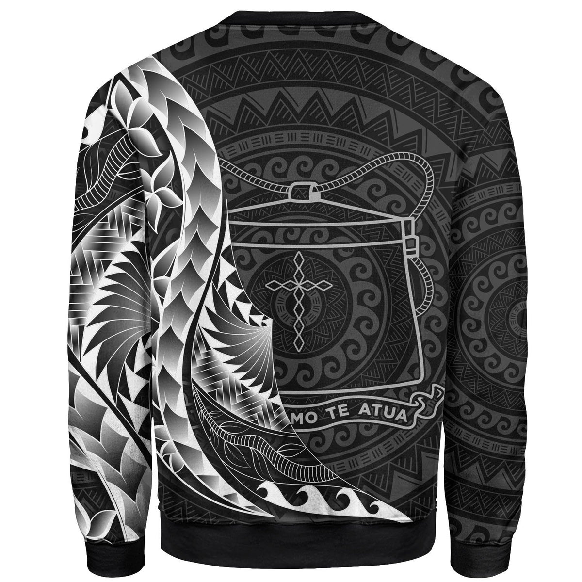 Tokelau Sweatshirt - Custom Personalised Polynesian Pattern Style - Polynesian Pride