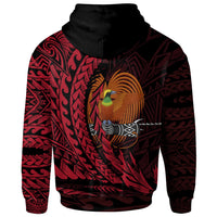 Papua New Guinea Hoodie Rabaul Wings Style - Polynesian Pride