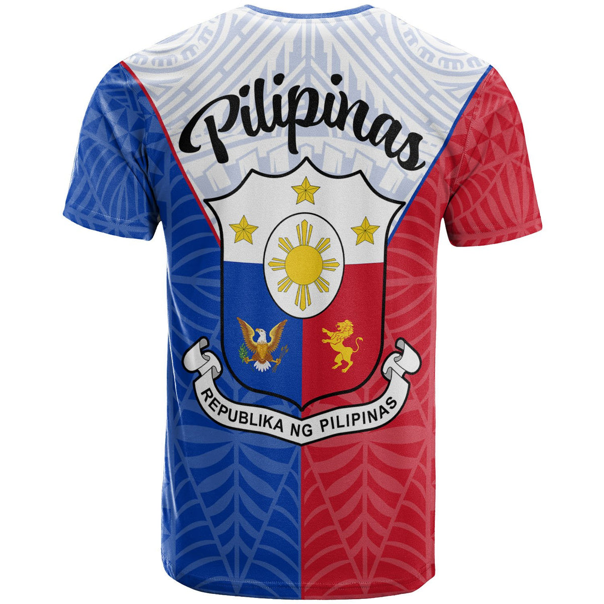 Pilipinas T Shirt Davao Seal of Pilipinas Style - Polynesian Pride