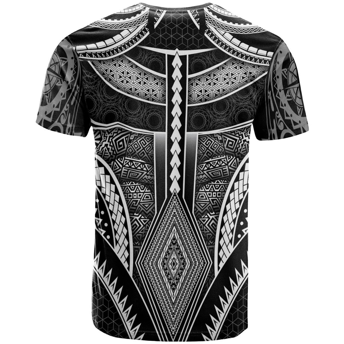 Polynesian FSM T Shirt Poly Pattern With COA Federated States of Micronesia - Polynesian Pride