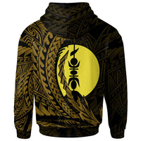 New Caledonia Hoodie Ouegoa Wings Style - Polynesian Pride