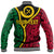 (Custom Personalised) Vanuatu Baseball Jacket Tribal Vanuatu Coat Of Arms Flag Style LT9 - Polynesian Pride