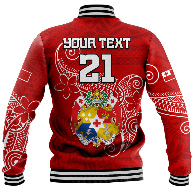 (Custom Personalised) Tonga Mate Ma'a Rugby Kupesi Baseball Jacket LT9 - Polynesian Pride