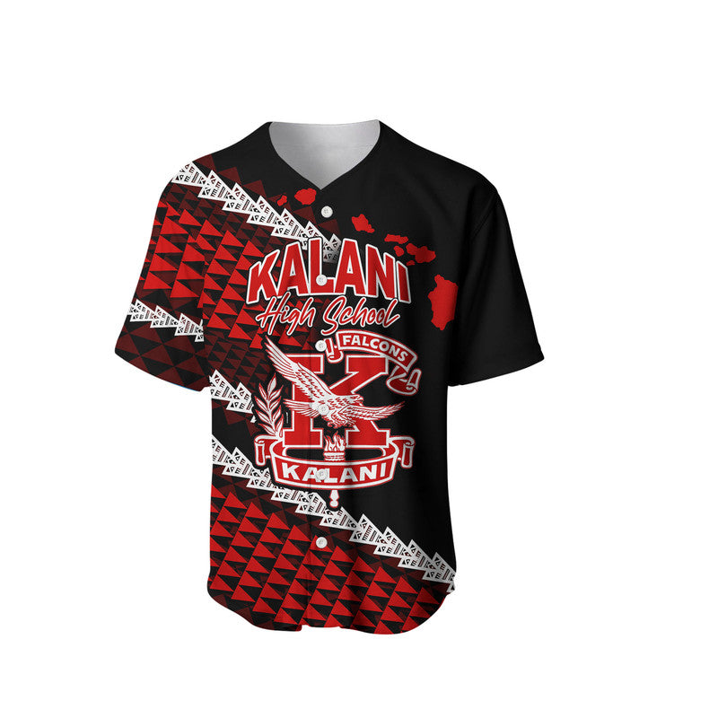 (Custom Personalised) Kalani High School Hawaii Baseball Jersey LT6 - Polynesian Pride