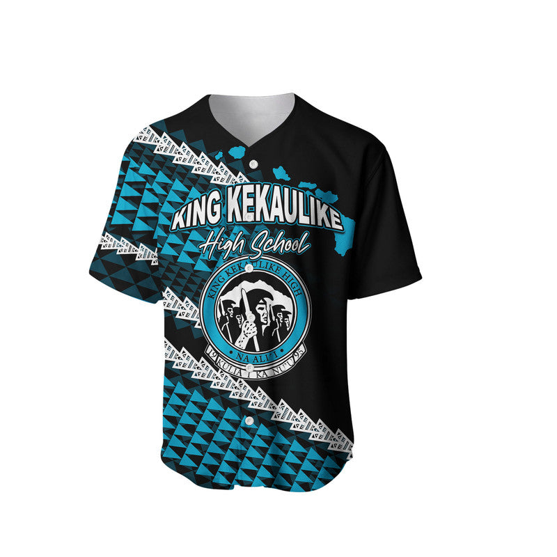 (Custom Personalised) King Kekaulike High School Hawaii Baseball Jersey LT6 - Polynesian Pride
