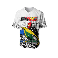 (Custom Personalised) Papua New Guinea And Solomon Islands Baseball Jersey LT6 - Polynesian Pride