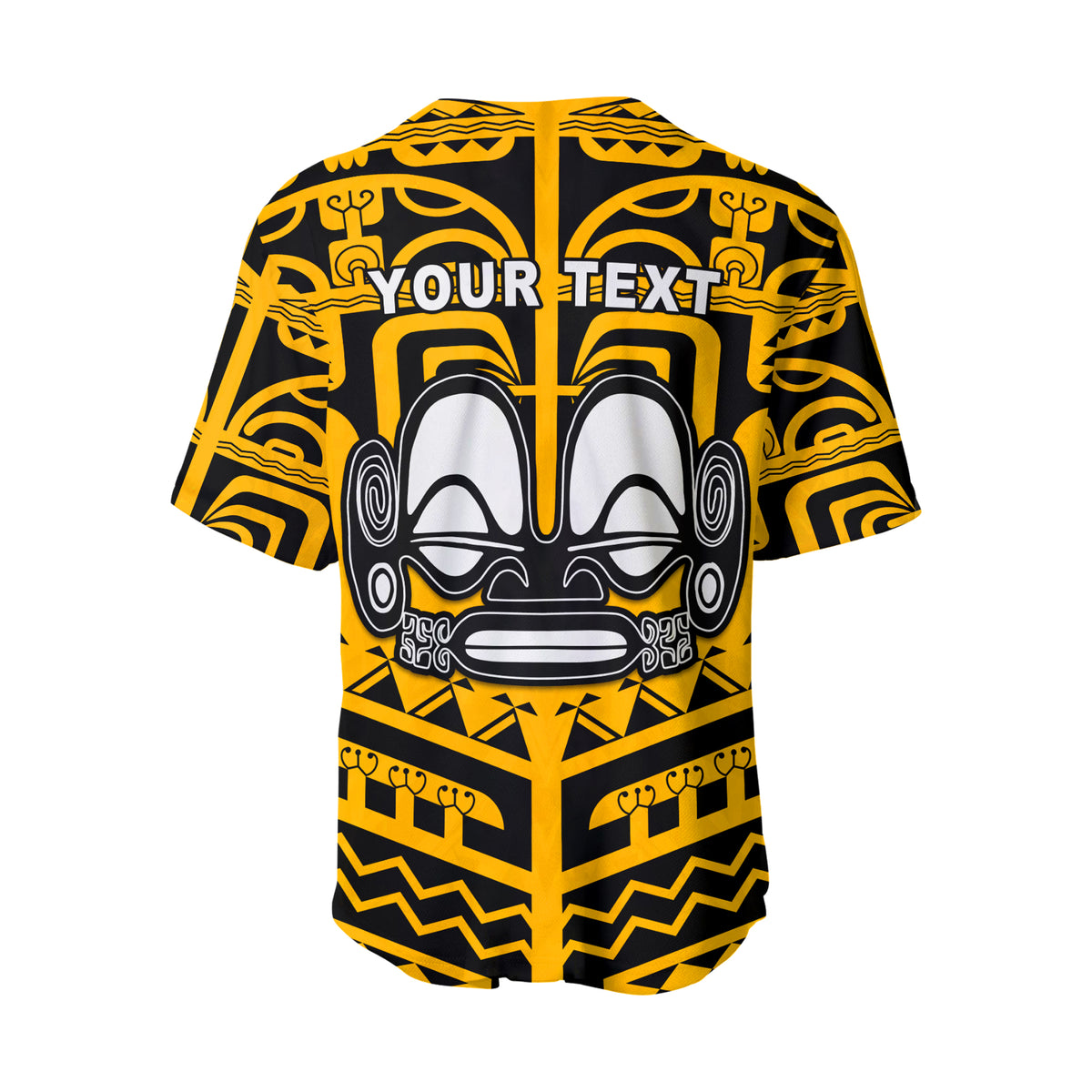(Custom Personalised) Marquesas Islands Baseball Jersey - Marquesas Tattoo Version 02 LT13 - Polynesian Pride