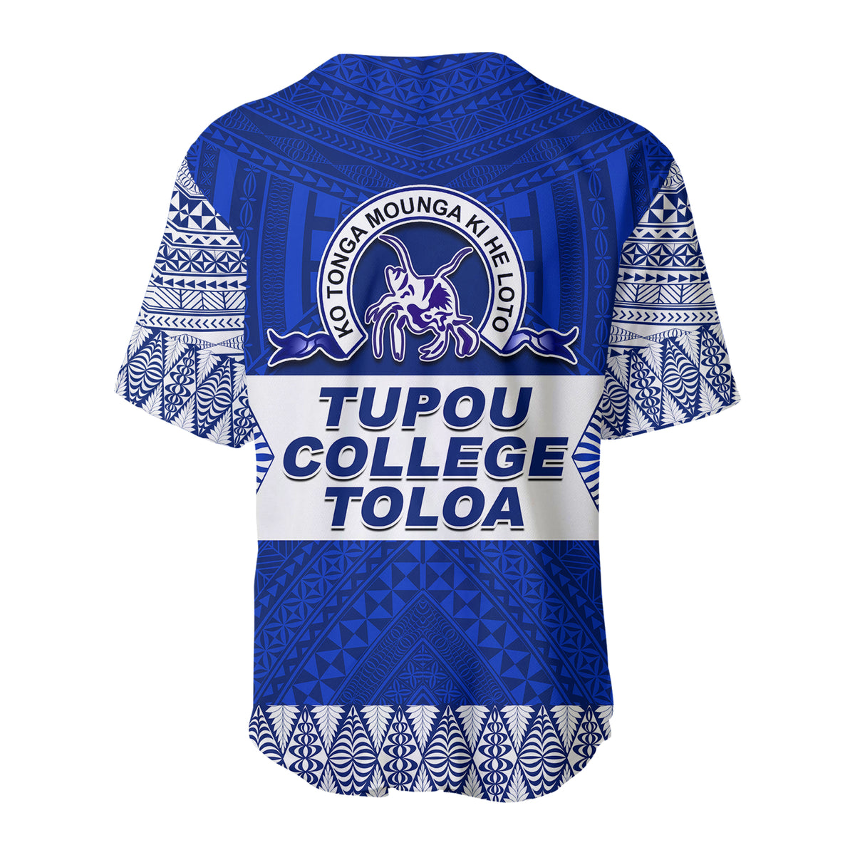 Tupou College Toloa Baseball Jersey Version Special LT13 - Polynesian Pride