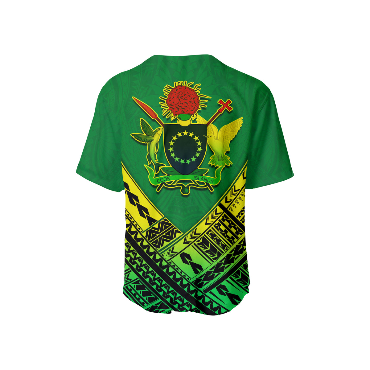 Cook Islands Baseball Jersey Simple LT13 - Polynesian Pride