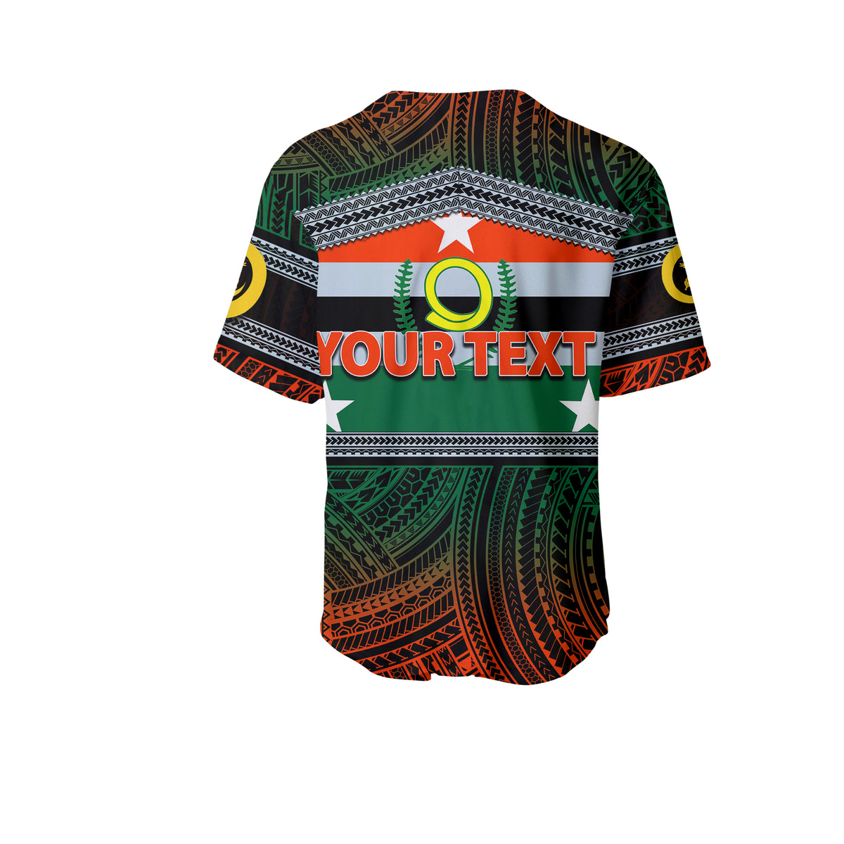 (Custom Personalised) Penama Province Baseball Jersey Of Vanuatu Polynesian Patterns LT6 - Polynesian Pride