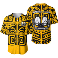 Marquesas Islands Baseball Jersey - Marquesas Tattoo Version 02 LT13 - Polynesian Pride
