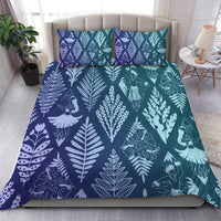 Hawaii Hula Girls Hibiscus Tropical Bedding Set - Gradient Style - AH Galaxy - Polynesian Pride