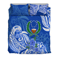 FSM Pohnpei State Bedding Set Polynesian Floral Tribal LT9 - Polynesian Pride