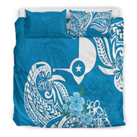 FSM Yap State Bedding Set Polynesian Floral Tribal LT9 - Polynesian Pride