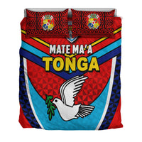 Tonga Mate Ma'a Rugby Bedding Set Jersey LT6 - Polynesian Pride