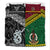 New Zealand And Vanuatu Bedding Set Together - Black LT8 - Polynesian Pride
