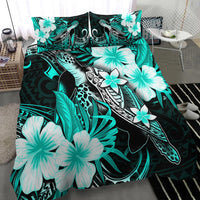 Polynesian Turtle Bedding Set With Hibiscus Color No.3 LT6 - Polynesian Pride